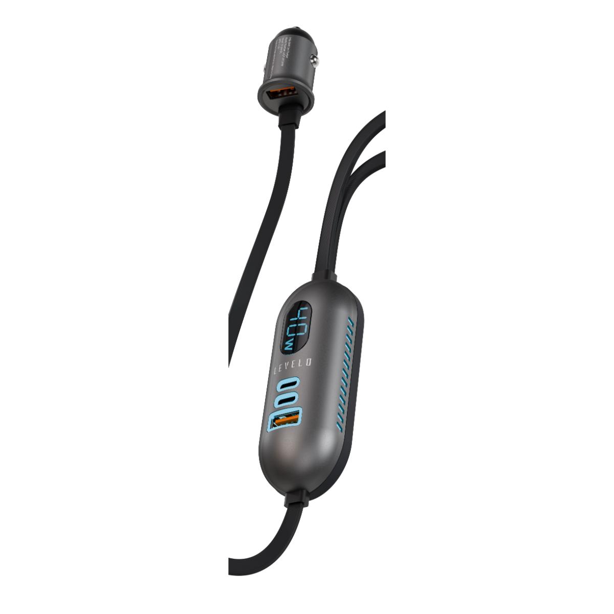 Levelo POLIX  84W FAST CAR CHARGER