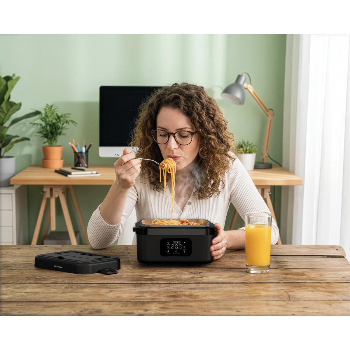 Green Lion 1L Rechargeable Smart Heating Lunch
