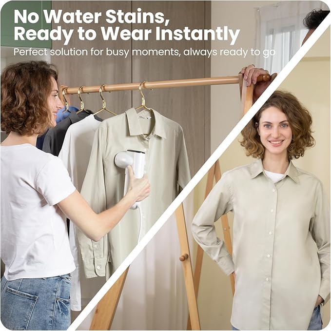 Portable Steam Iron 2 in 1 with Suction Function by Neakasa