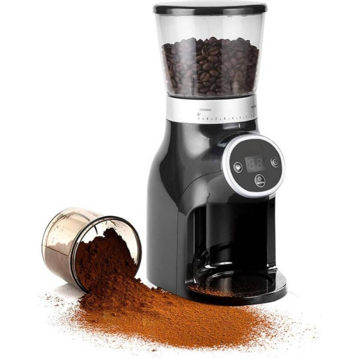 Digital Coffee Grinder with 31 Grind Settings