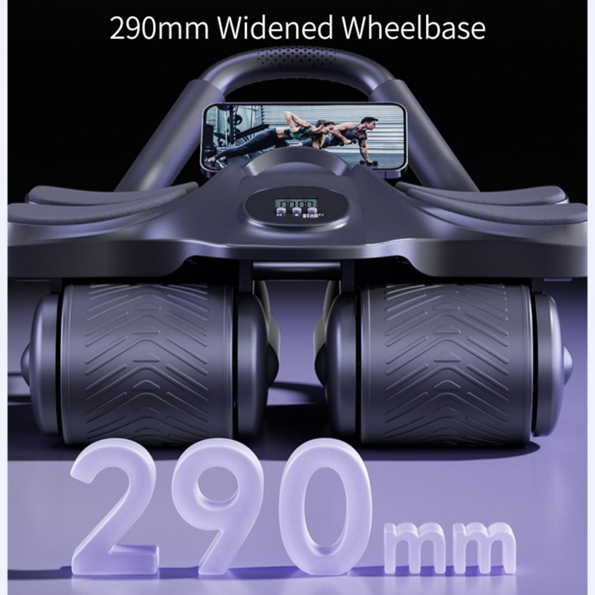 Automatic Rebound Ab Roller with Timer