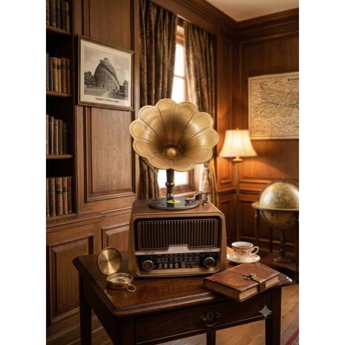 Classic Vintage Gramophone Radio