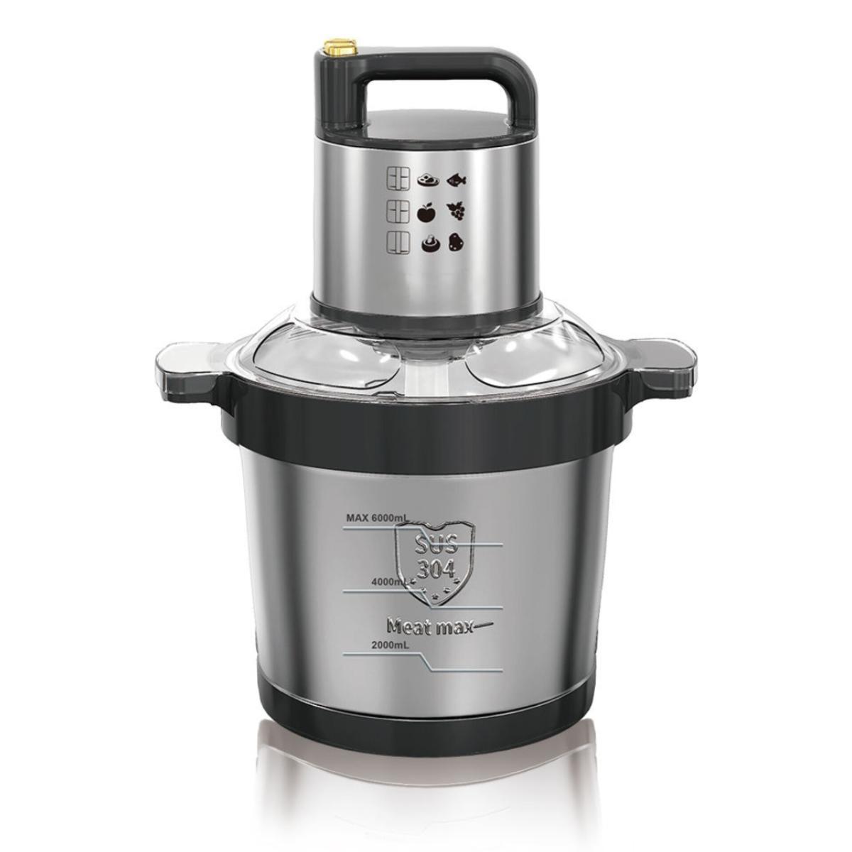 6.0L Stainless Steel Food Processor