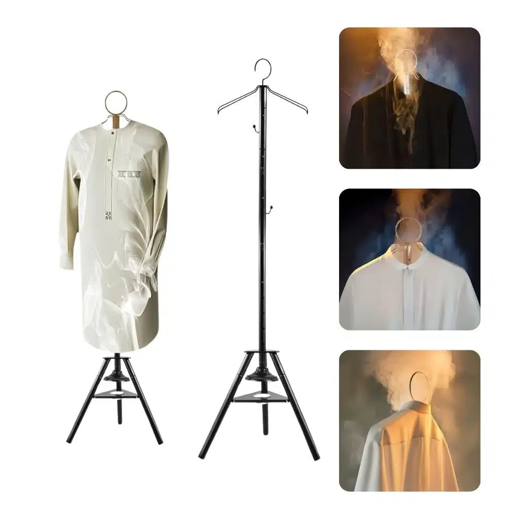 Modern Clothes Stand with Built-in Incense Burner