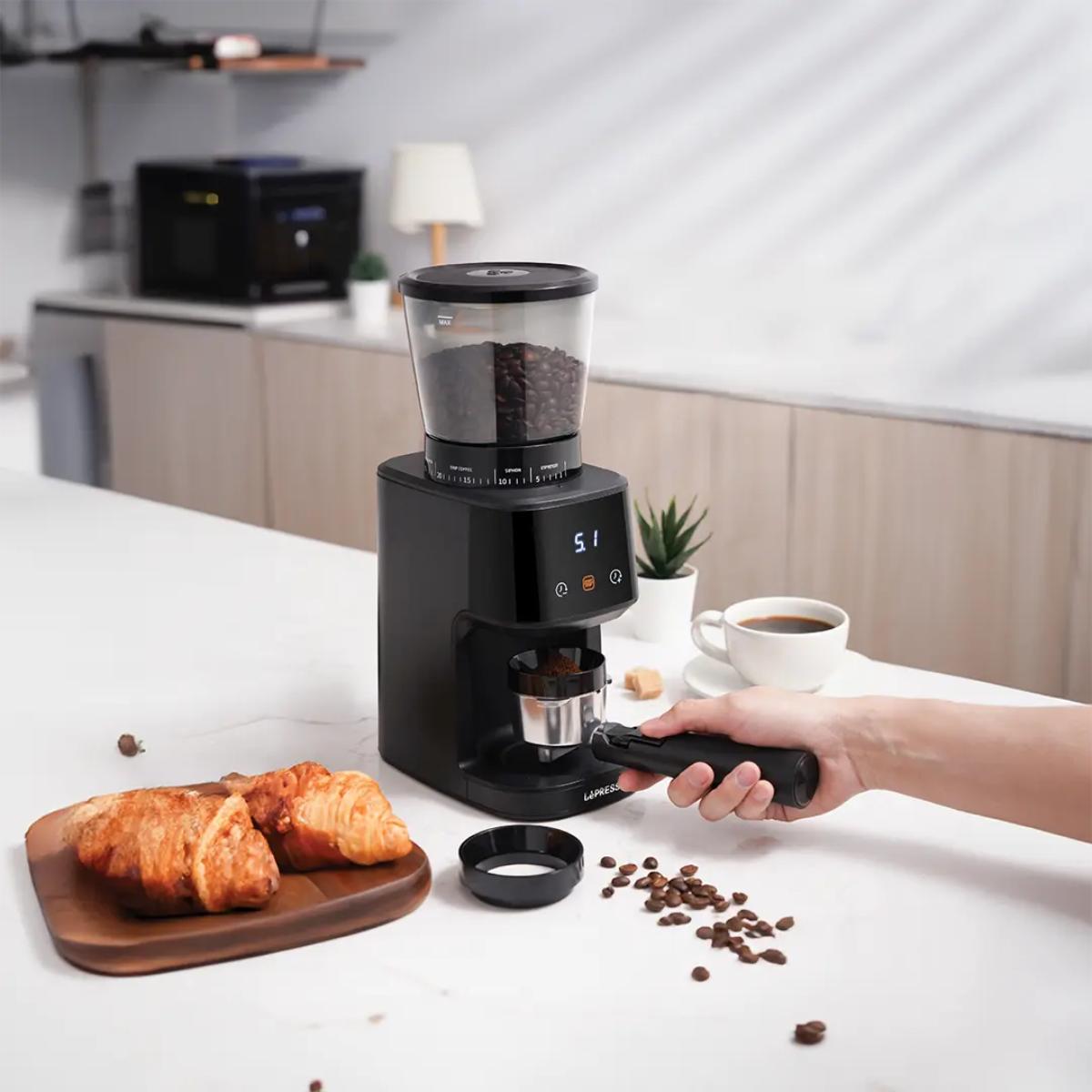 LePresso Conical Burr Coffee Grinder