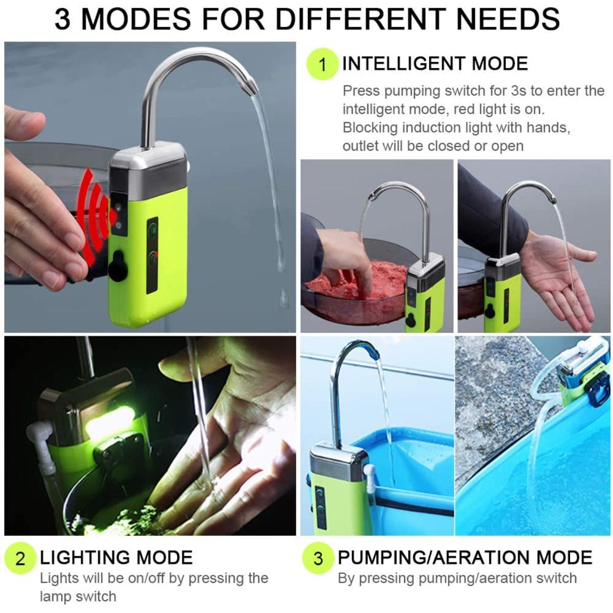 Rechargeable Air Pump Water Pump