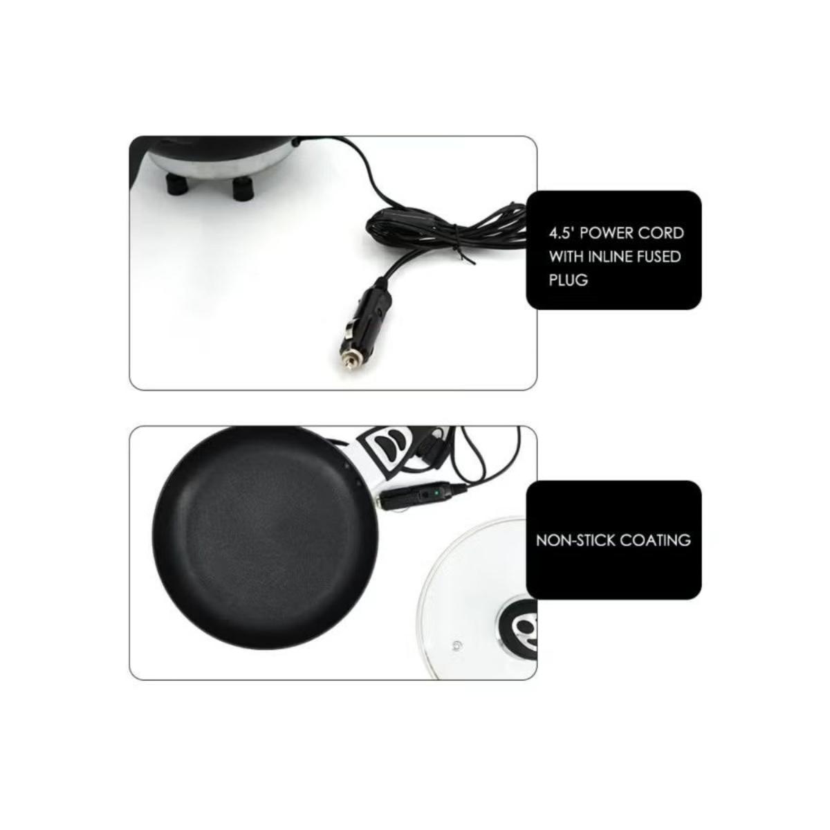 24V Auto Electric Cooking Pan