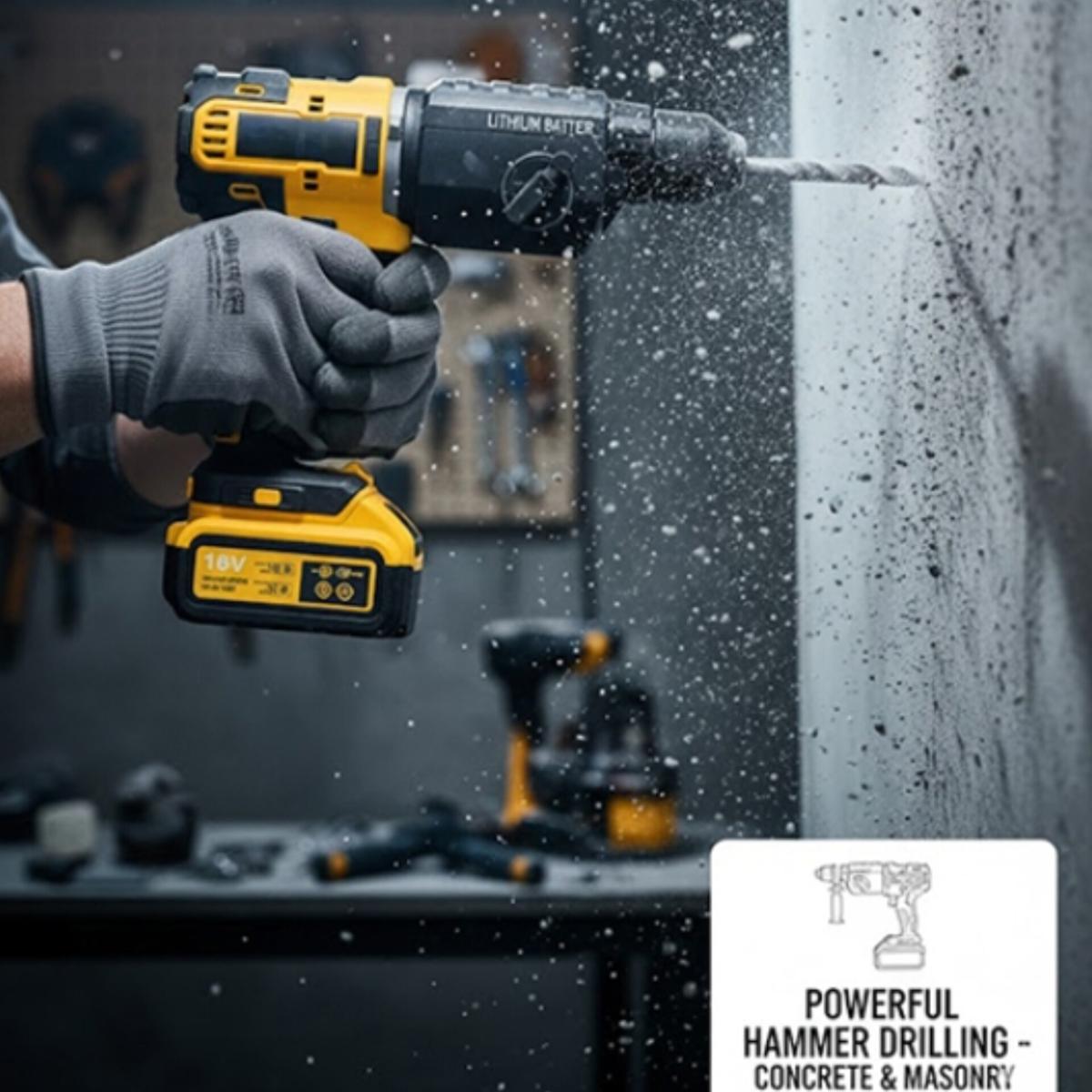 10-in-1 Cordless Multifunctional Power Tool Kit