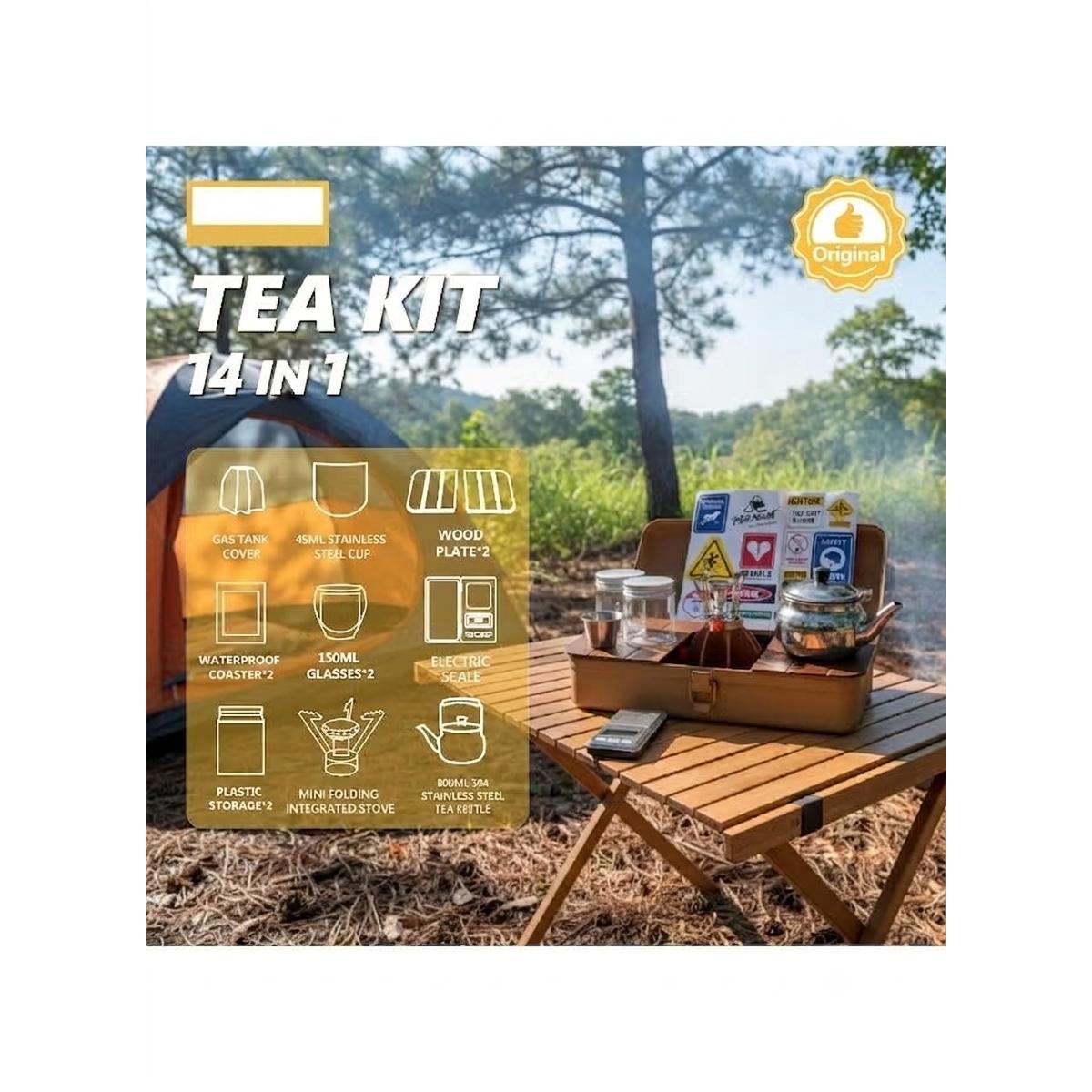 14 in 1 Tea Kit Set with Tea Maker