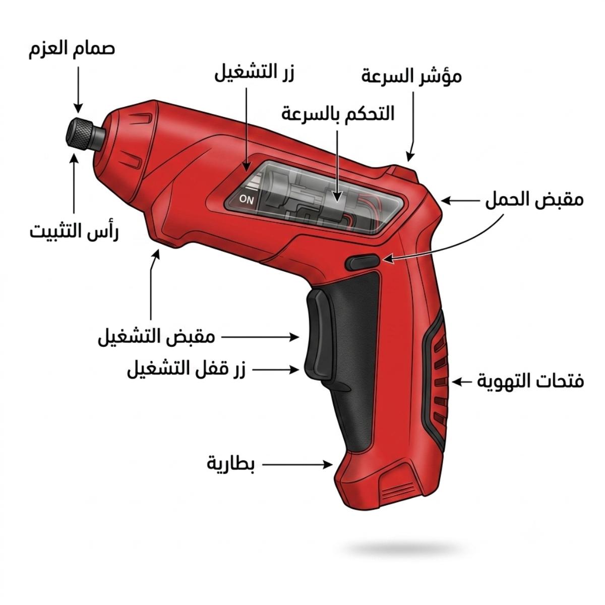 4.2V Rechargeable Electric Drill Driver Kit