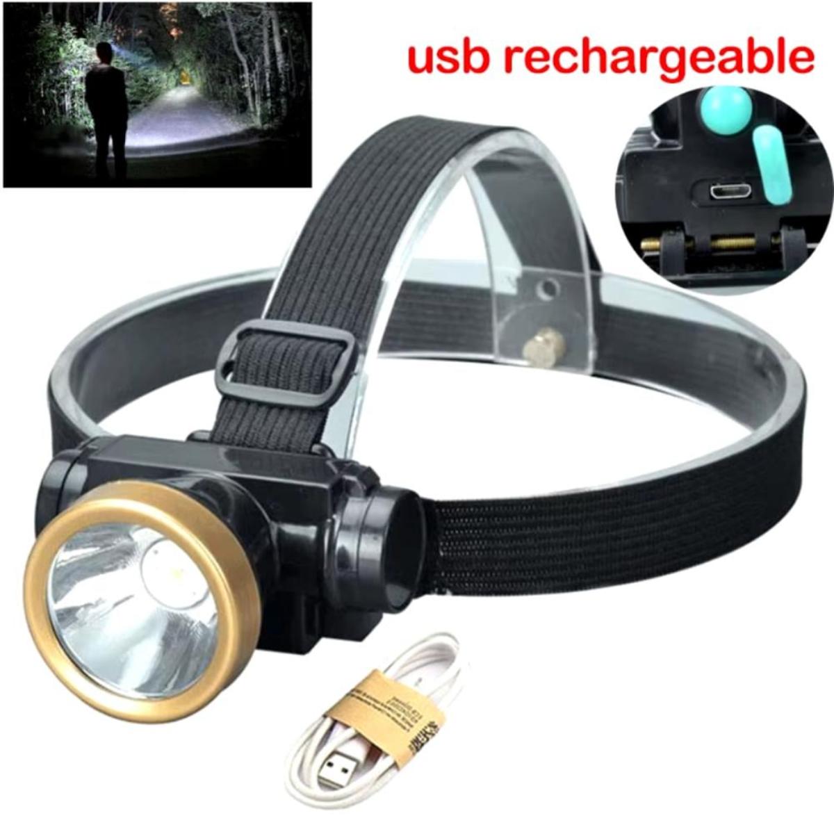 Rechargeable Adjustable LED Headlamp