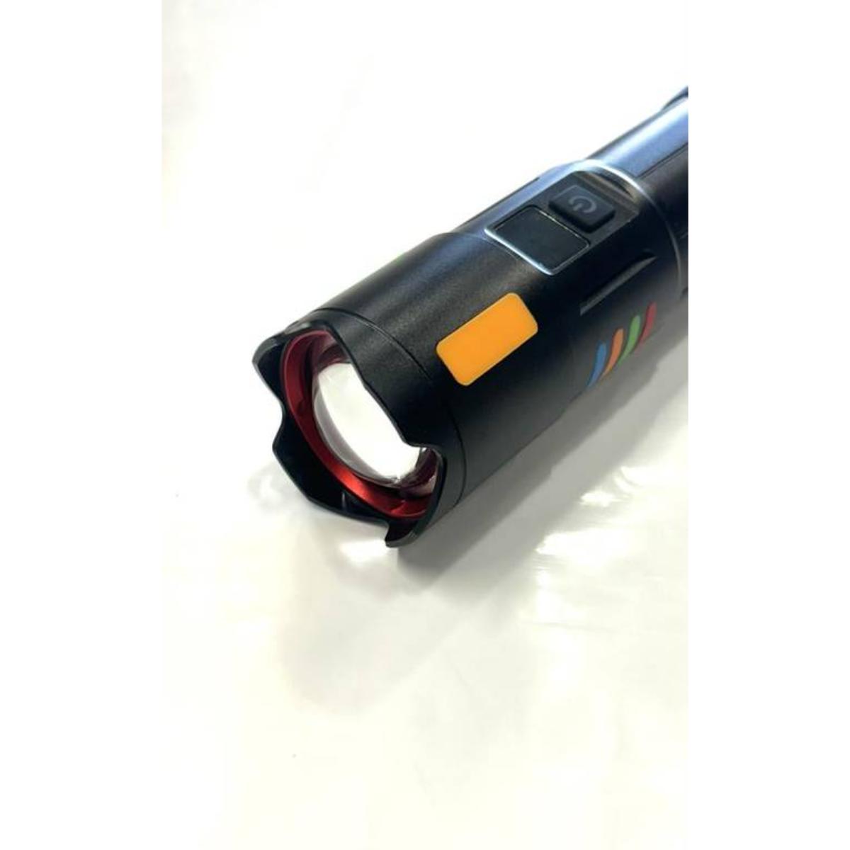 Rechargeable LED Flashlight 1000 Lumens Long Range Torch