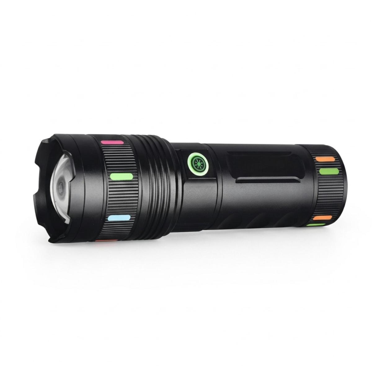 Rechargeable LED Flashlight 1000 Lumens Long Range Torch