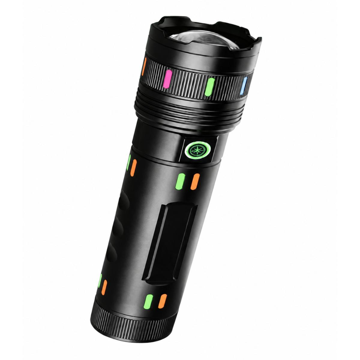 Multifunctional Rechargeable LED Flashlight