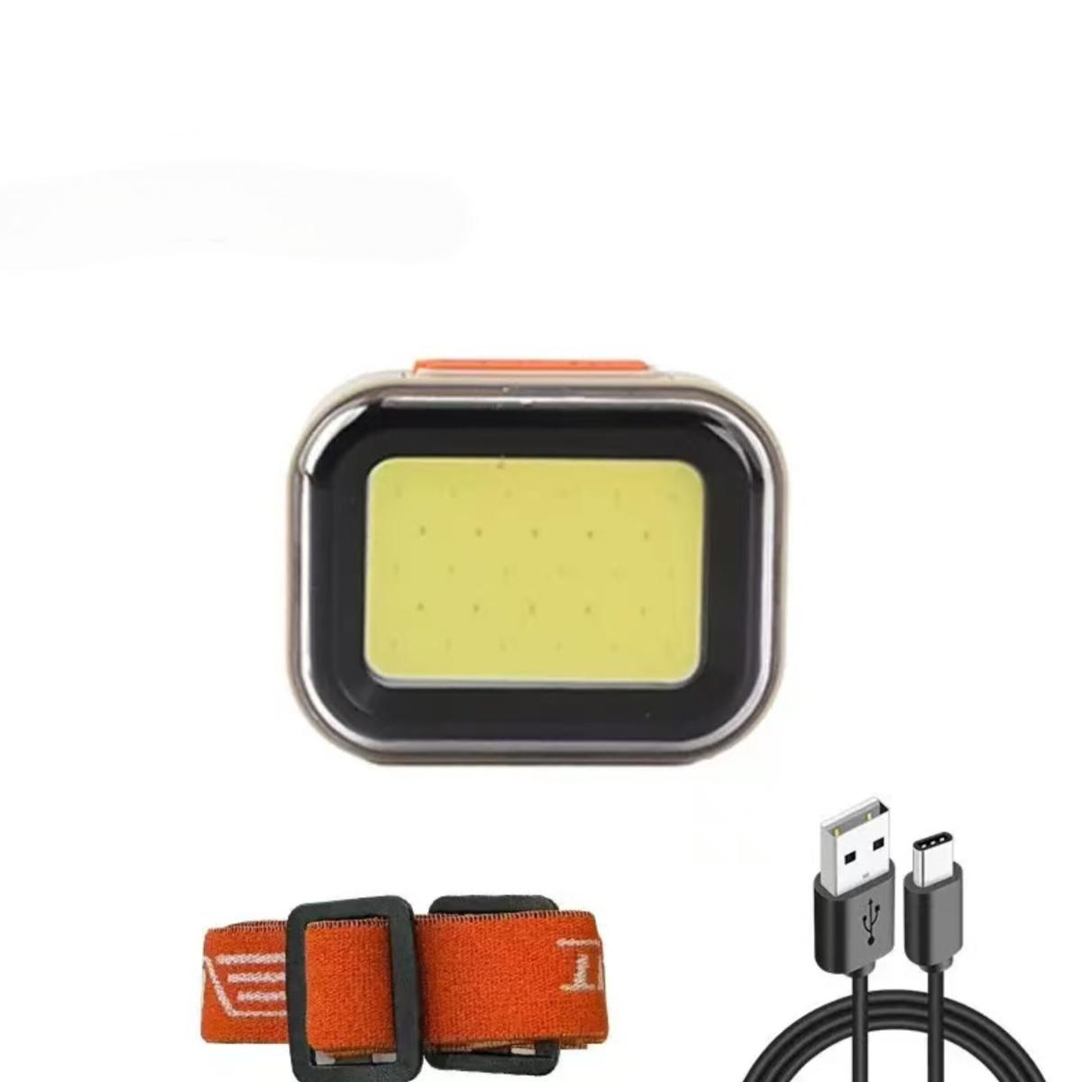 Mini COB LED Headlamp Clip Light
