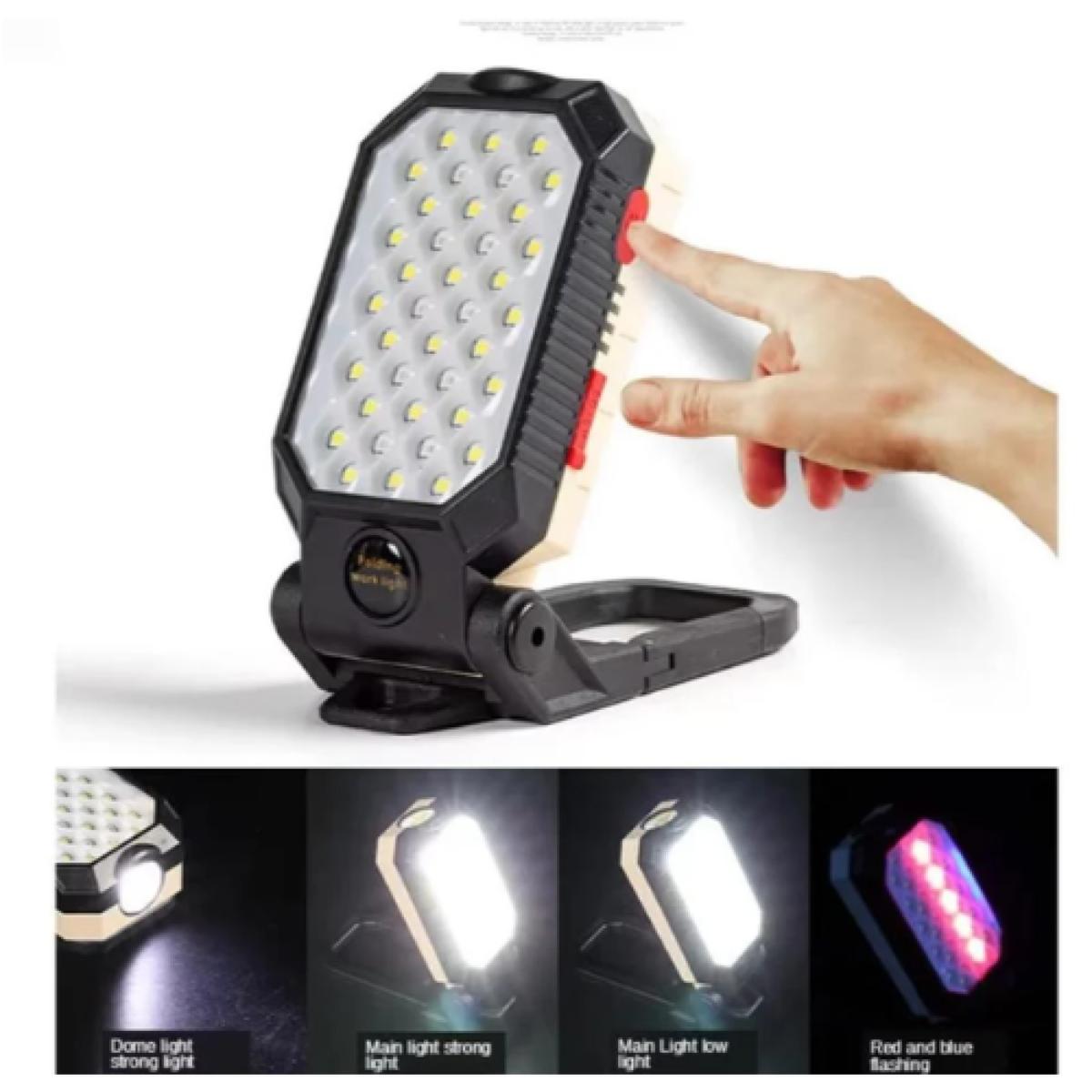 10W Multifunctional Rechargeable LED Work Light