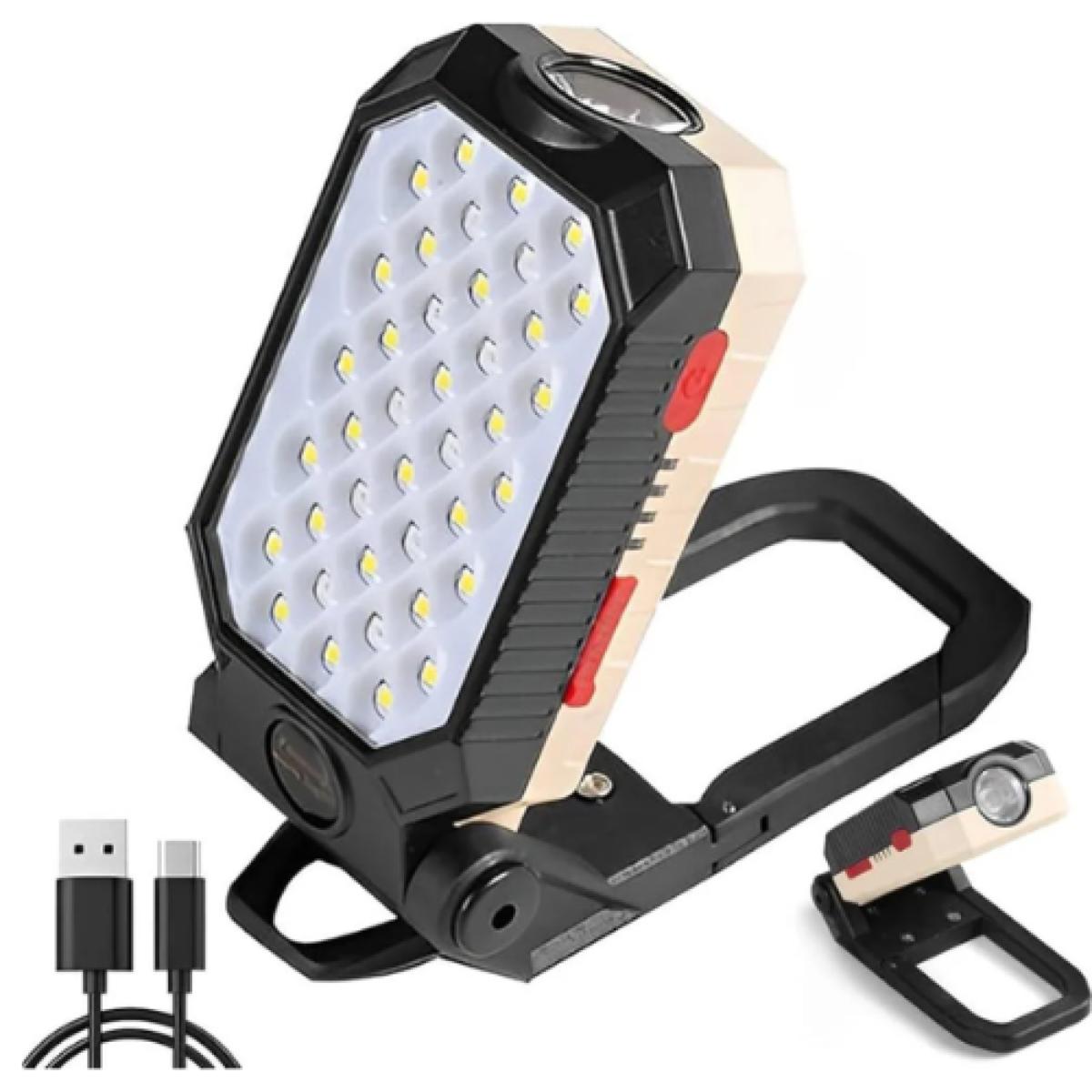 10W Multifunctional Rechargeable LED Work Light