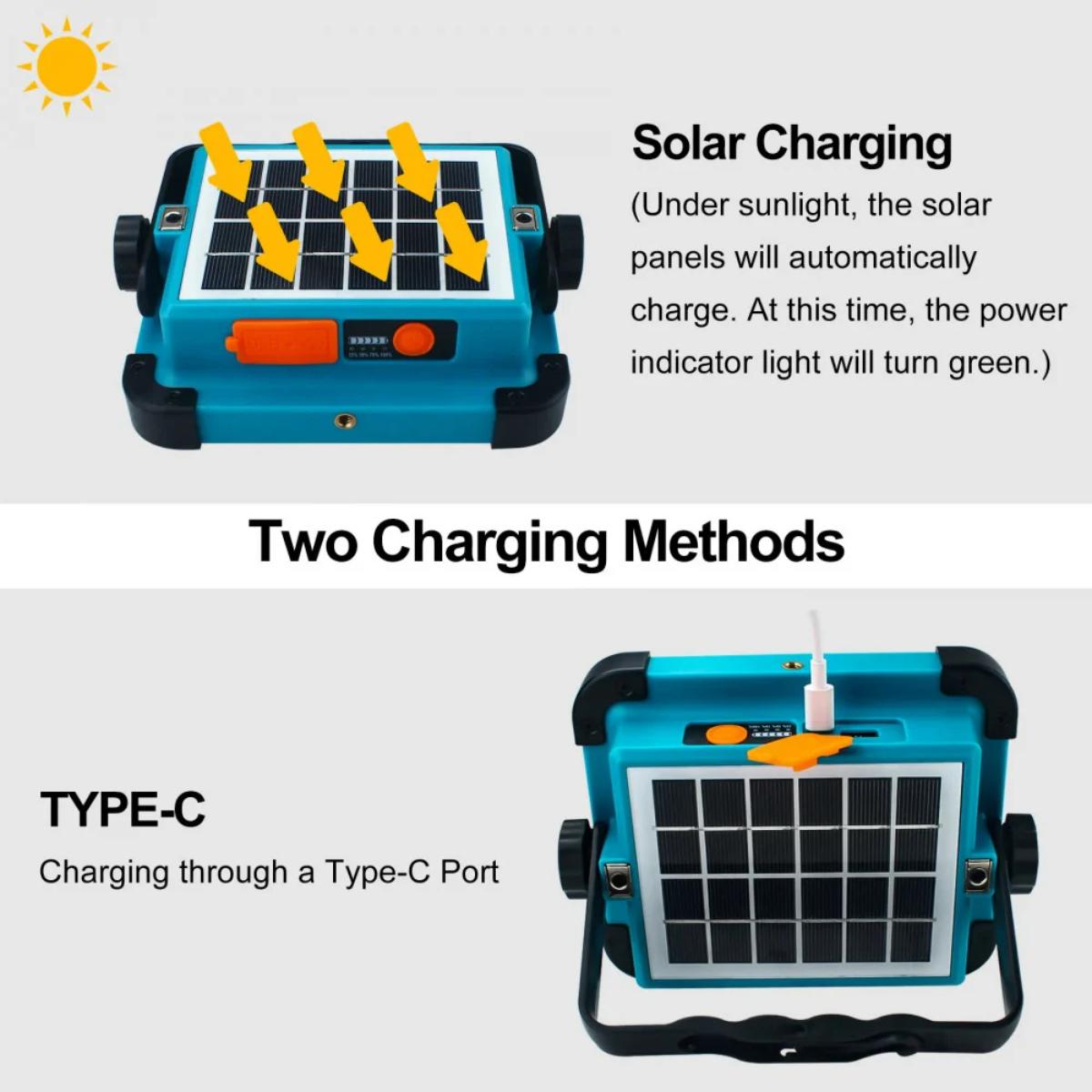 Multifunctional Rechargeable LED Work Light