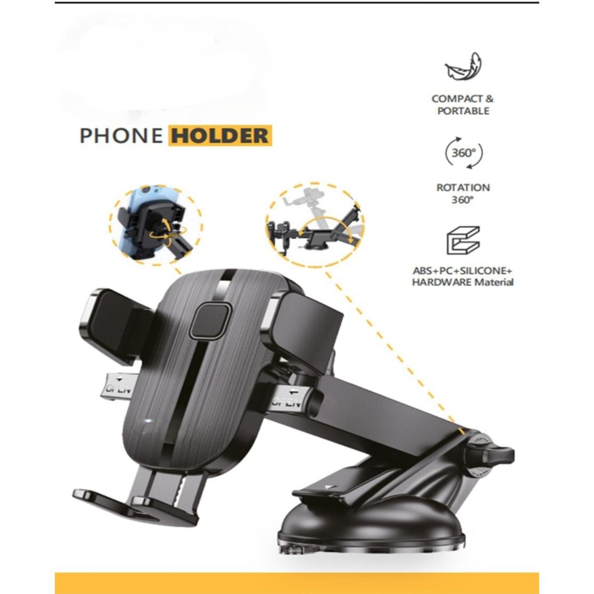 Universal Car Phone Holder 360° Rotatable Dashboard
