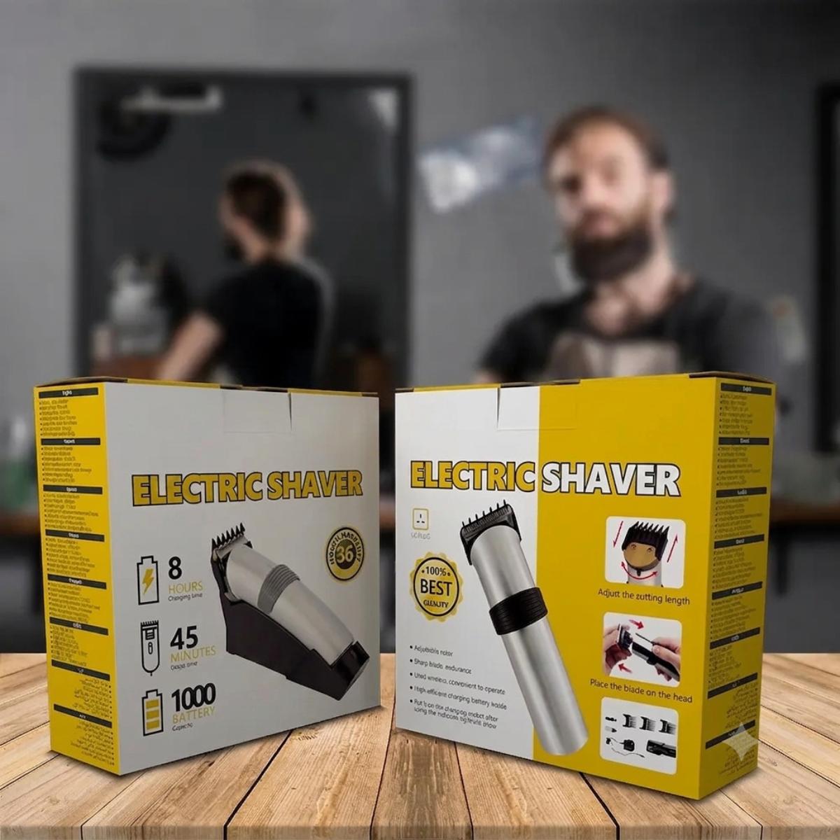 Rechargeable Electric Shaver & Beard Trimmer