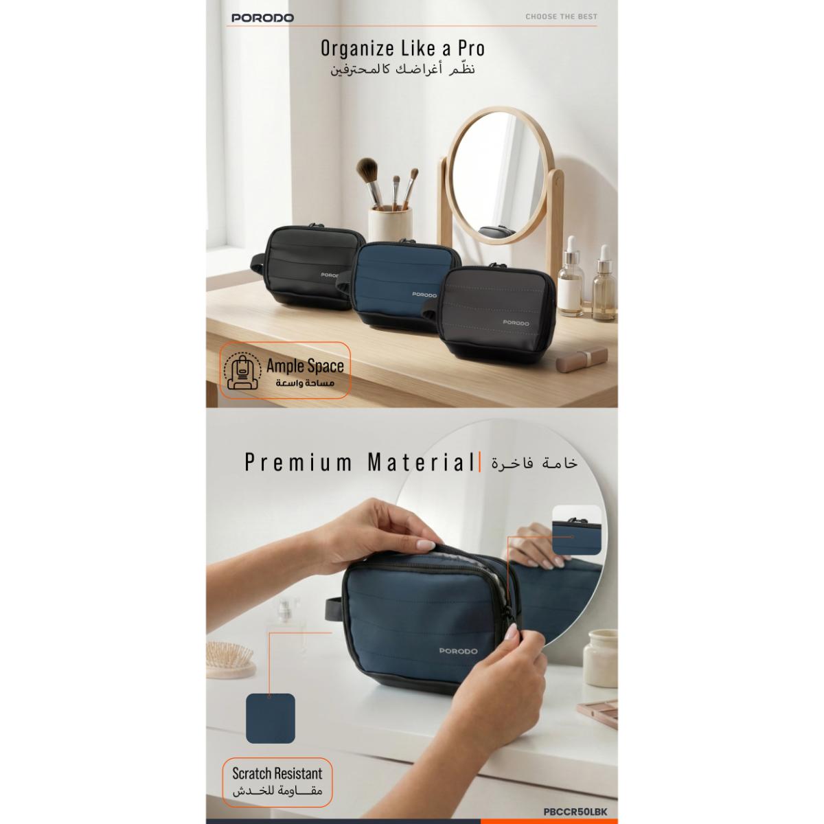 Porodo Lifestyle Tech Organizer Pouch