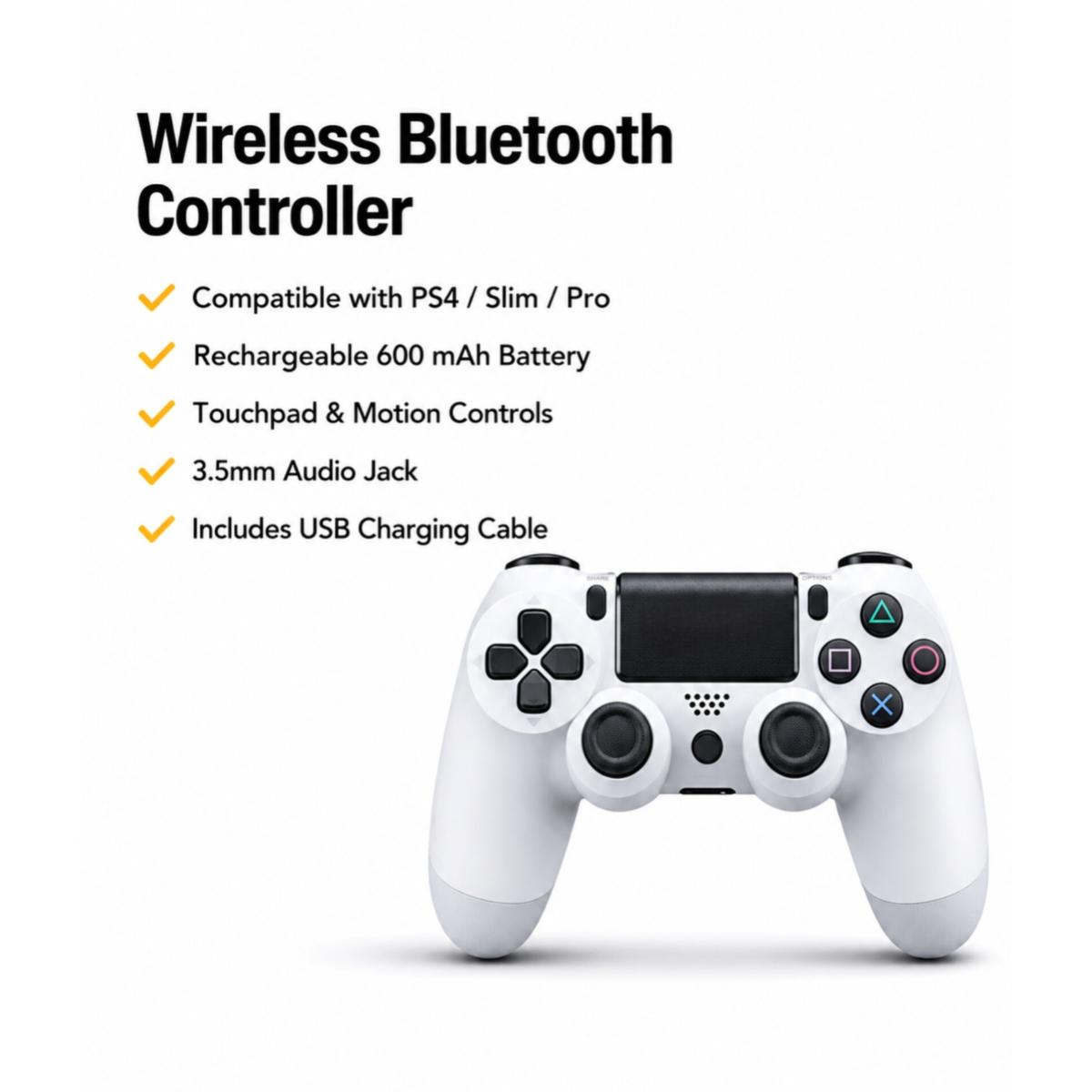 Wireless Bluetooth PS4 Game Controller