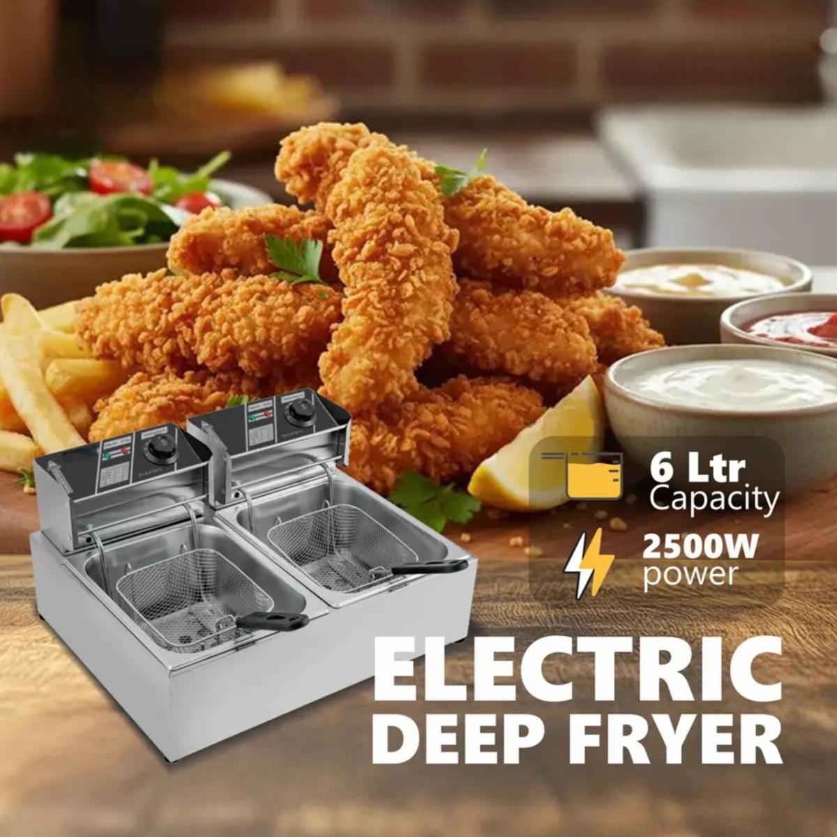 Electric Deep Fryer 6L 2500W