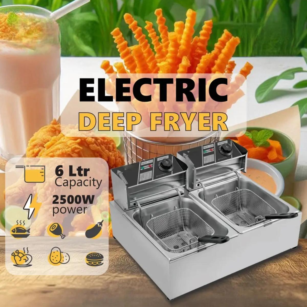 Electric Deep Fryer 6L 2500W