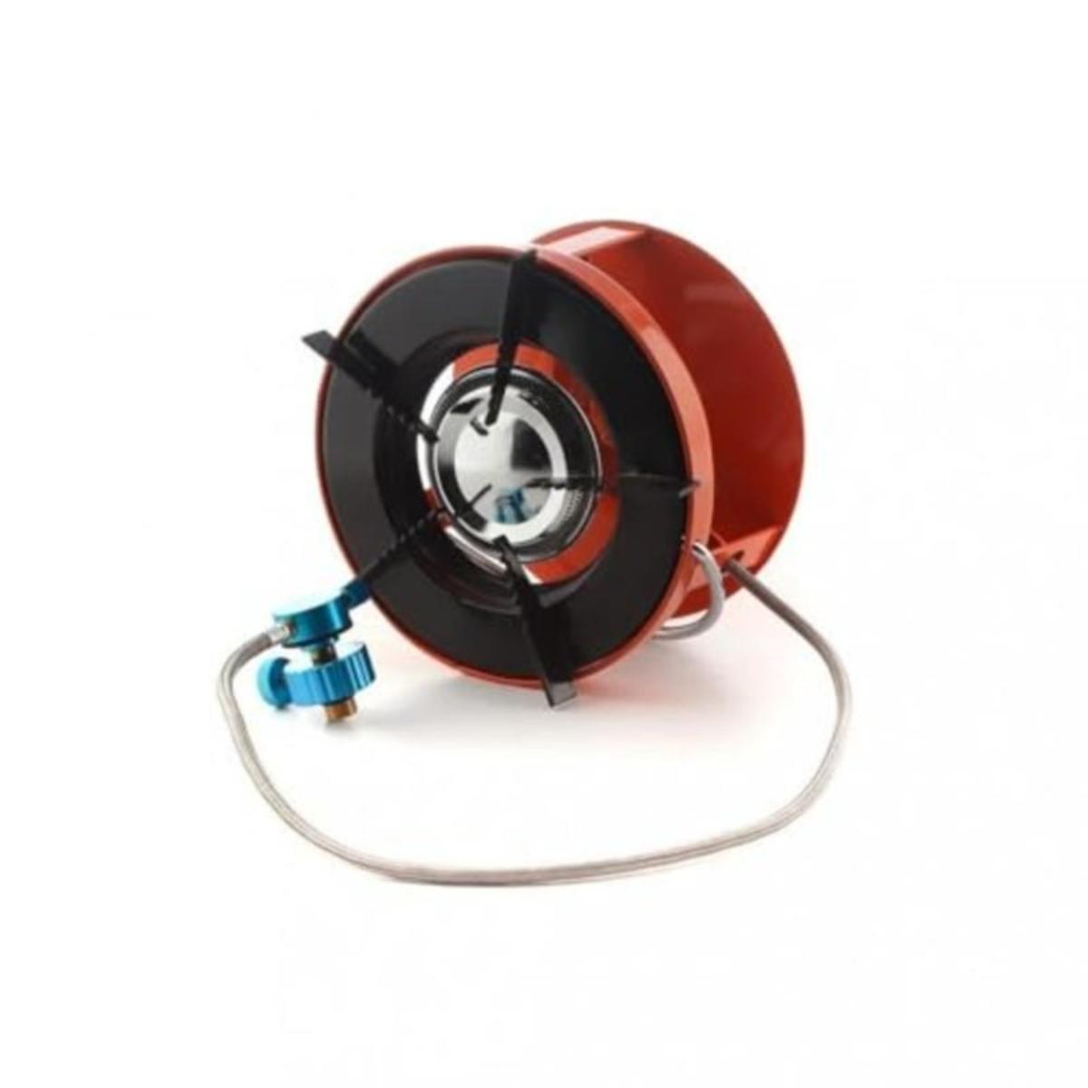 Portable Round Gas Stove with 80cm Gas Hose