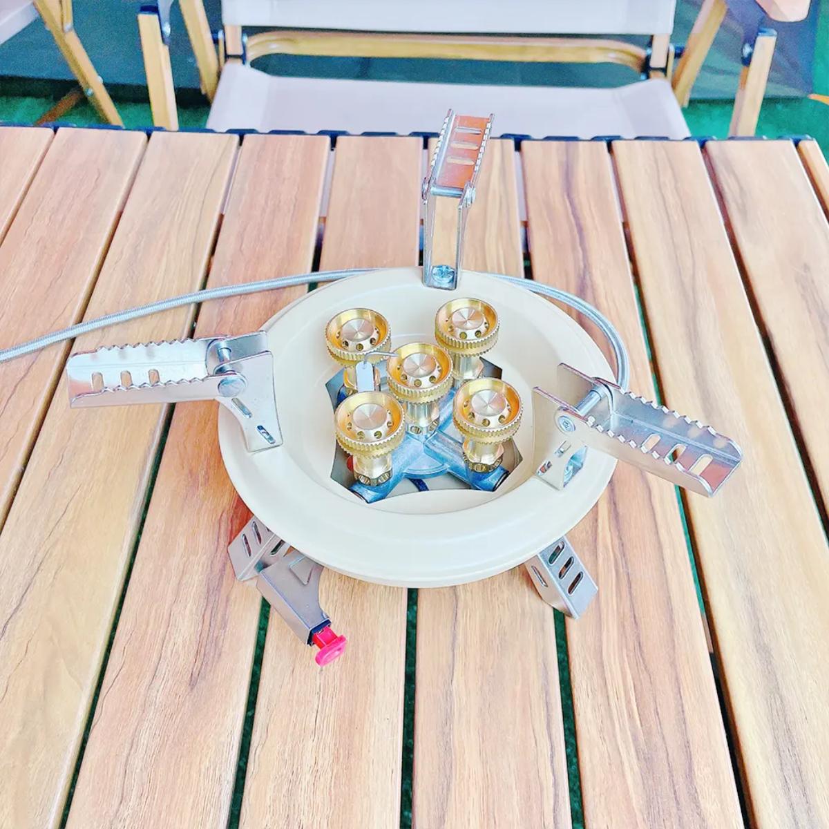16000W Five-Core Fierce Camping Gas Stove