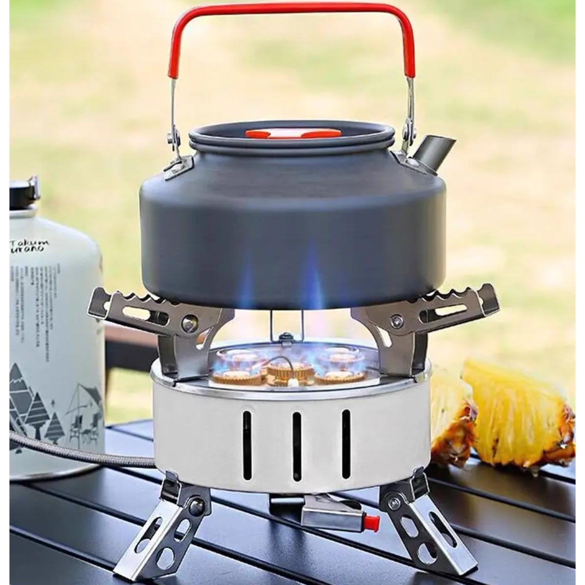 Portable 5 Burner Camping Gas Stove