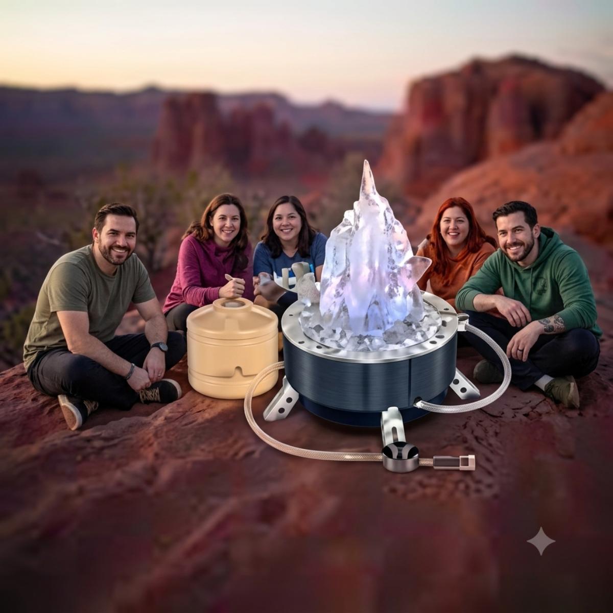 Portable Travel Gas Stove, 9-Burner