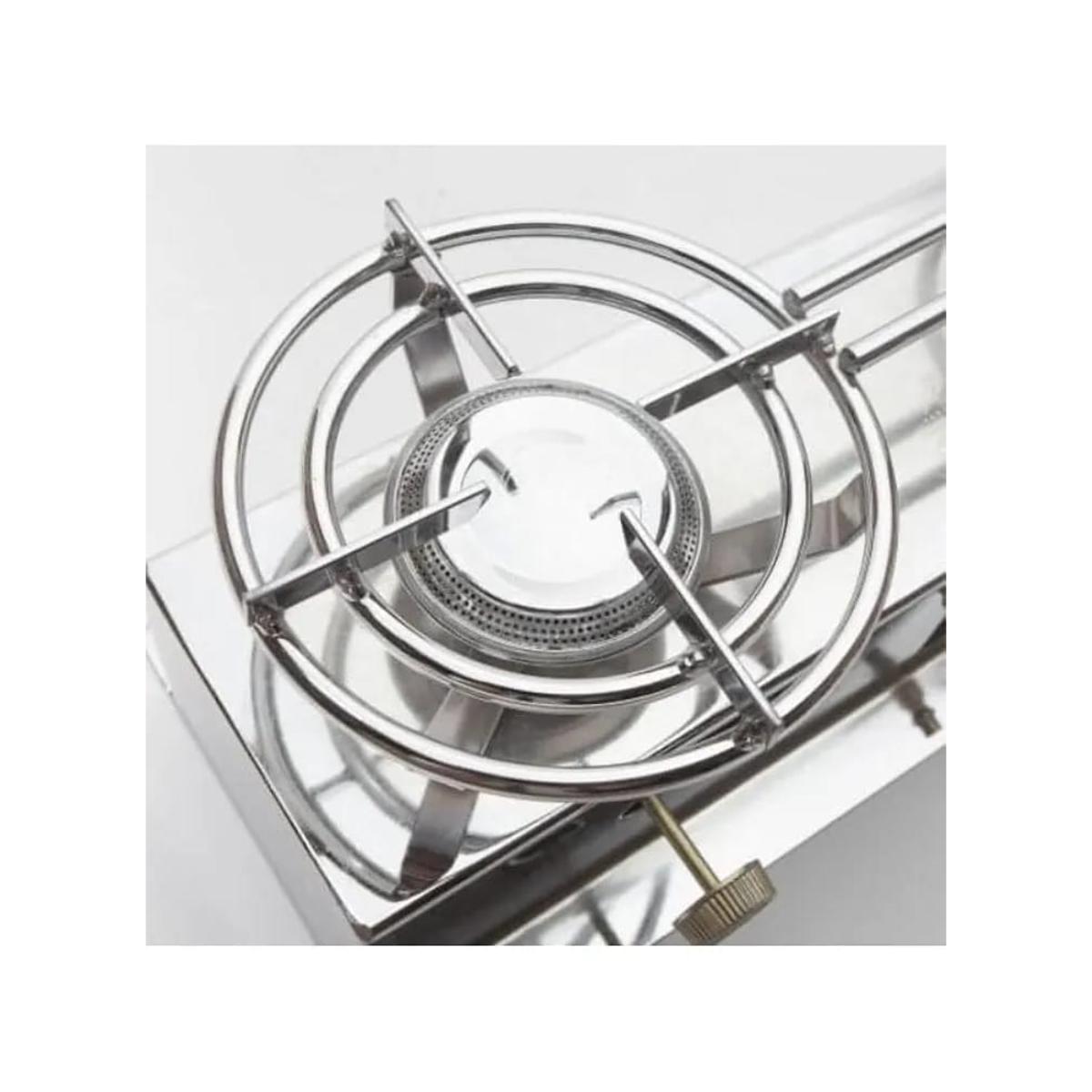 Portable Double Burner Gas Stove