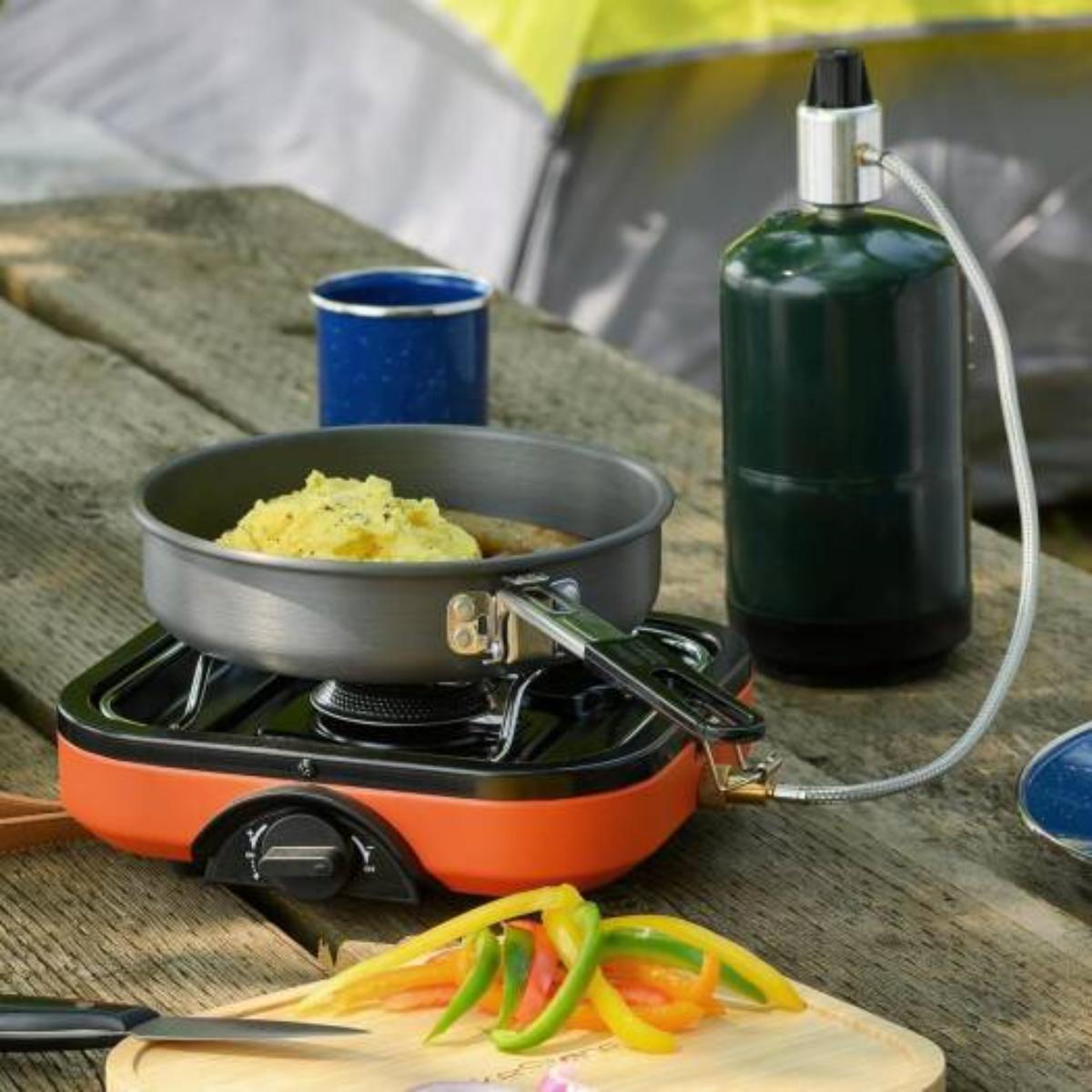 Portable Double Burner Folding Gas Stove