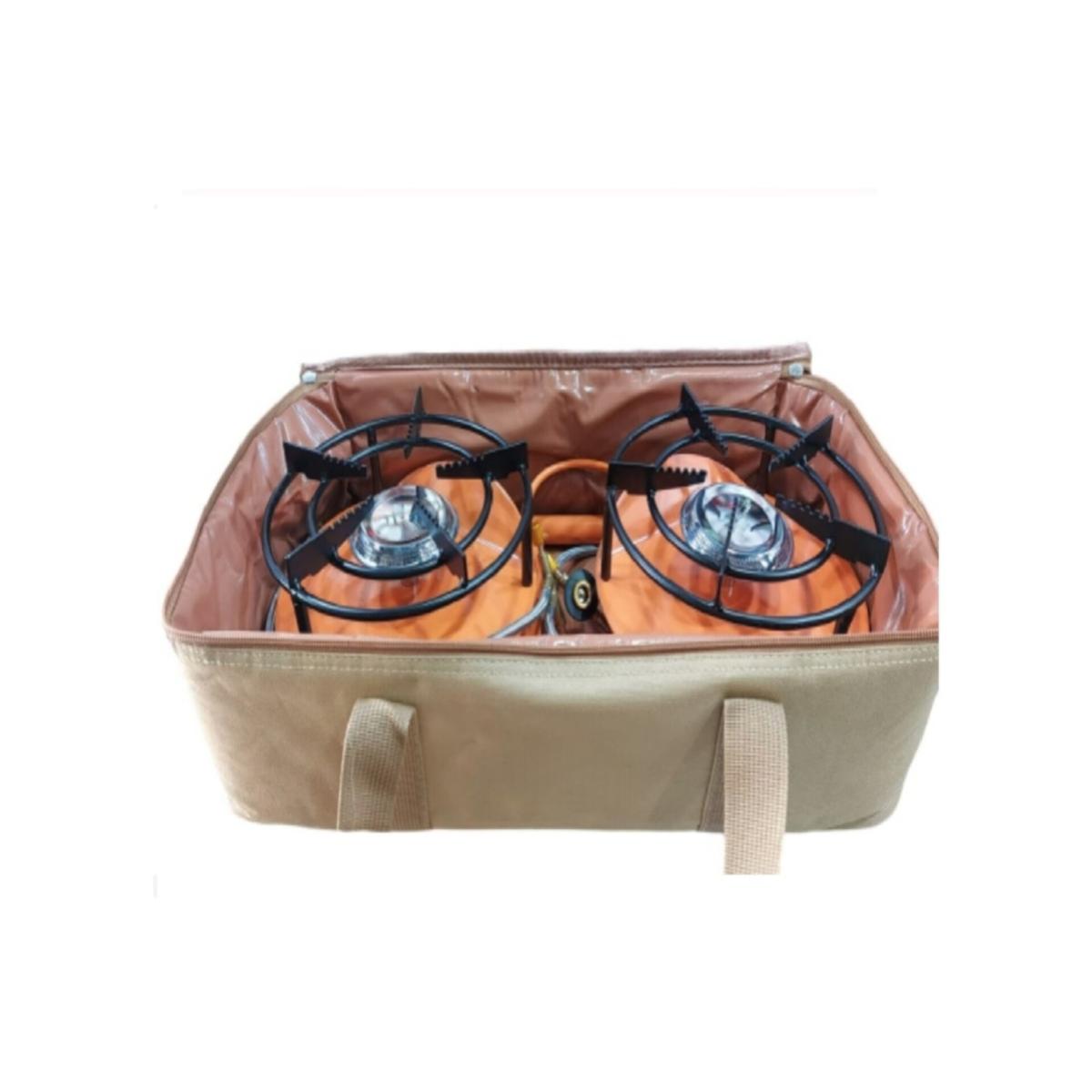 Portable Double Burner Gas Stove