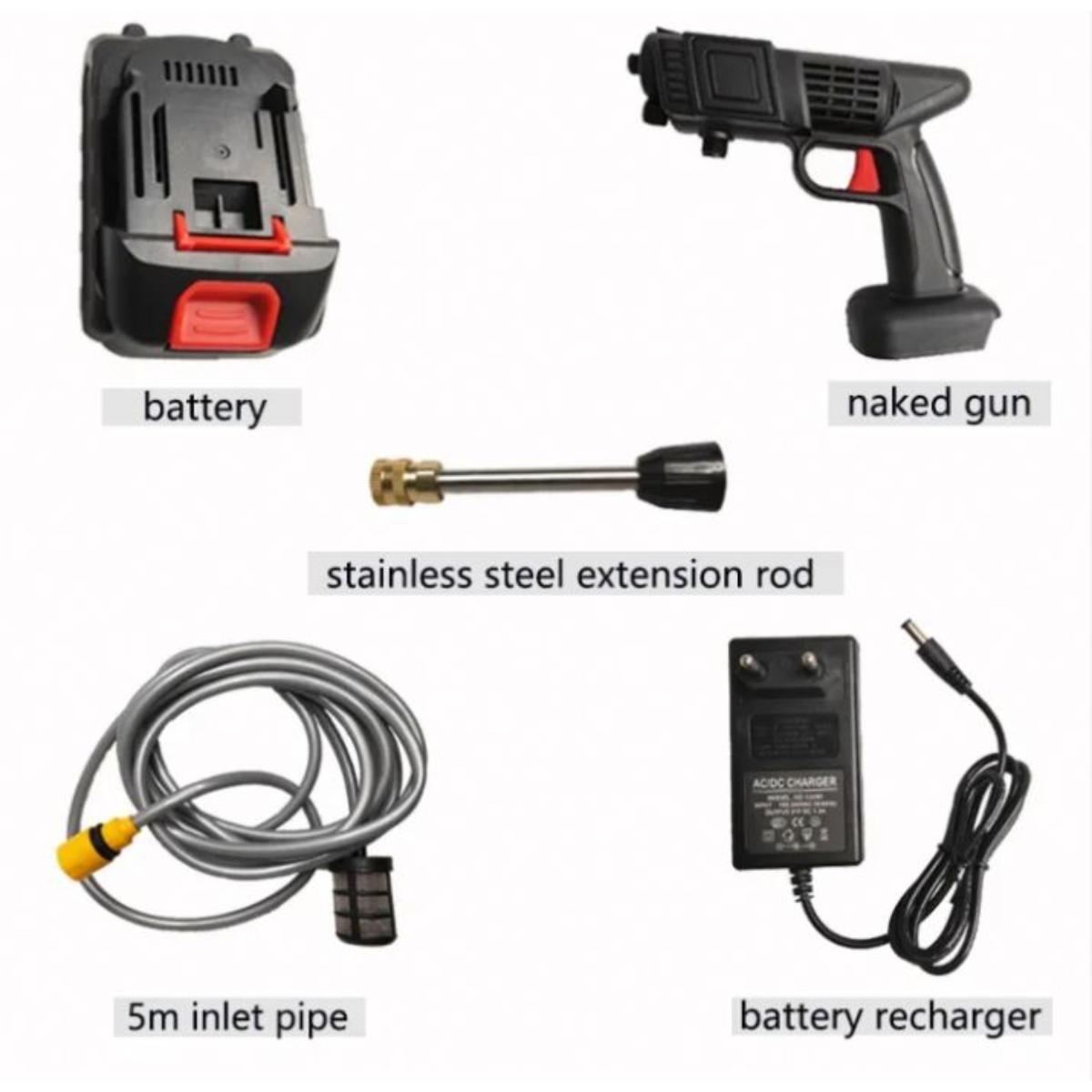 Cordless High Pressure Washer Gun