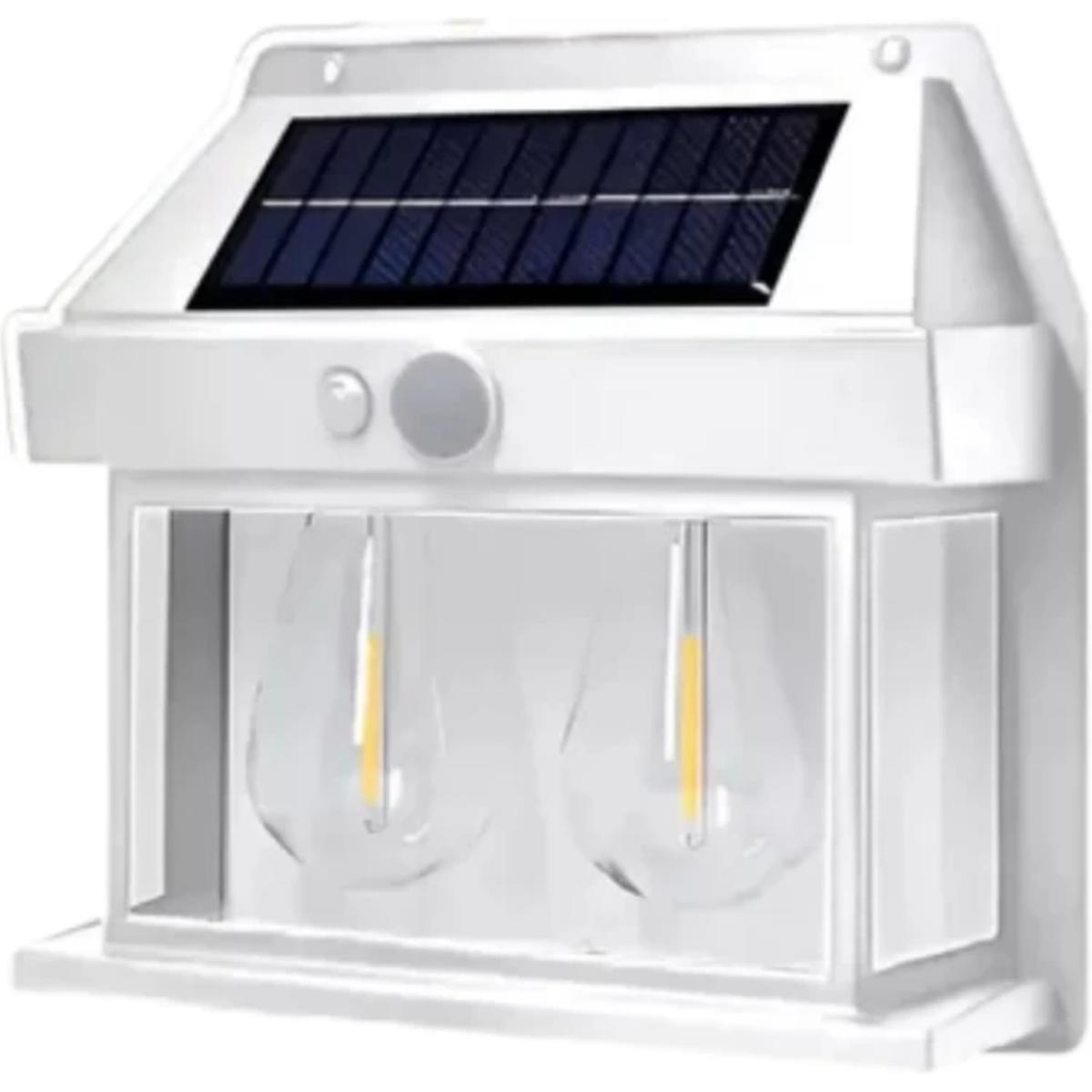 Solar Powered Wall Lamp with Motion Sensor