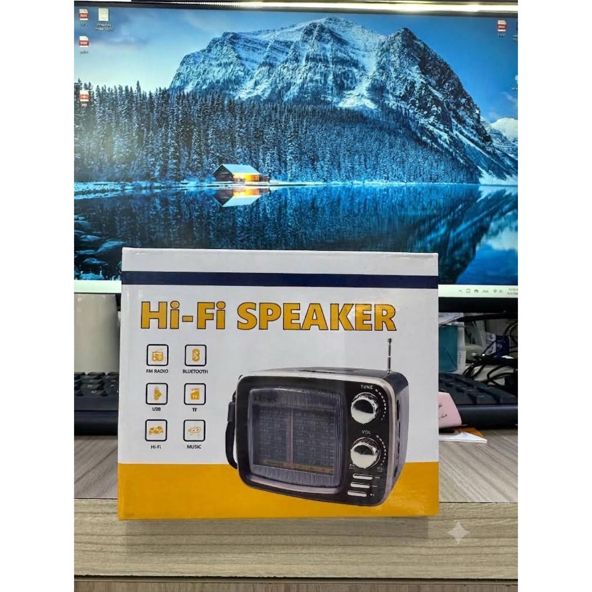 Portable Hi-Fi Speaker with Bluetooth