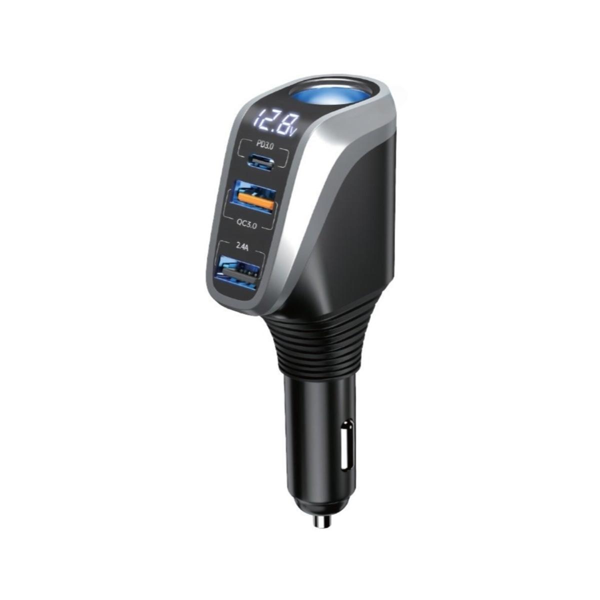 Car Charger 90W Fast Charging Adapter
