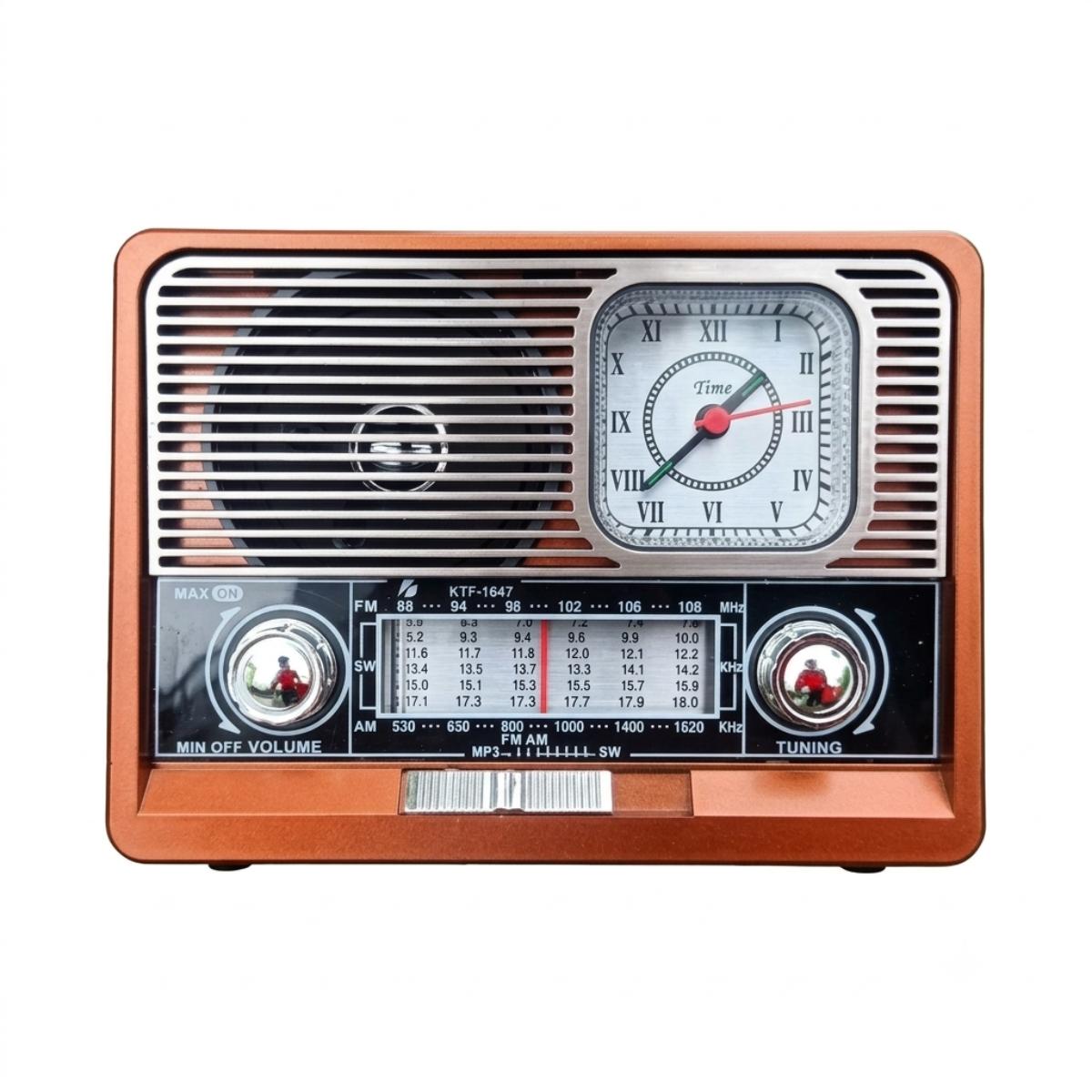 Vintage Style FM AM SW1-6 Band Radio