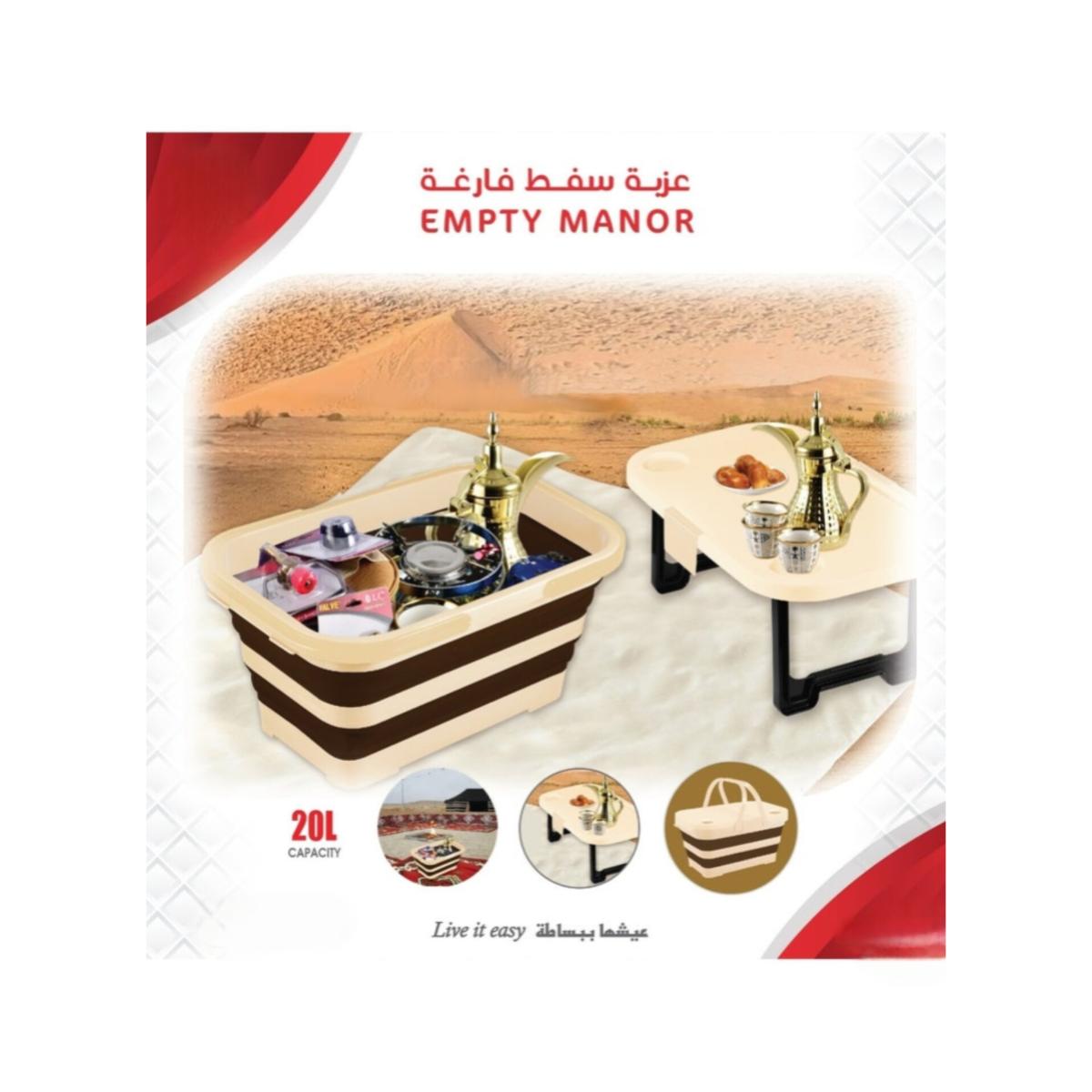 20L Foldable Picnic Basket with Table
