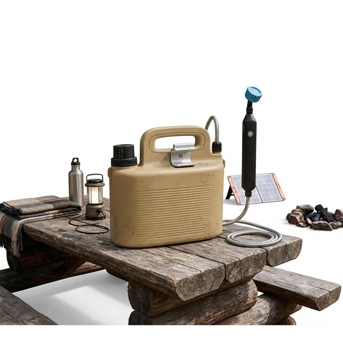 6L Portable Travel Bidet Sprayer with 3 Nozzles