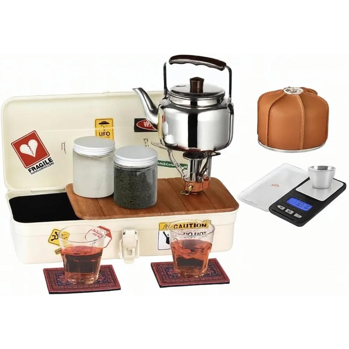 Portable Camping Tea Coffee Set