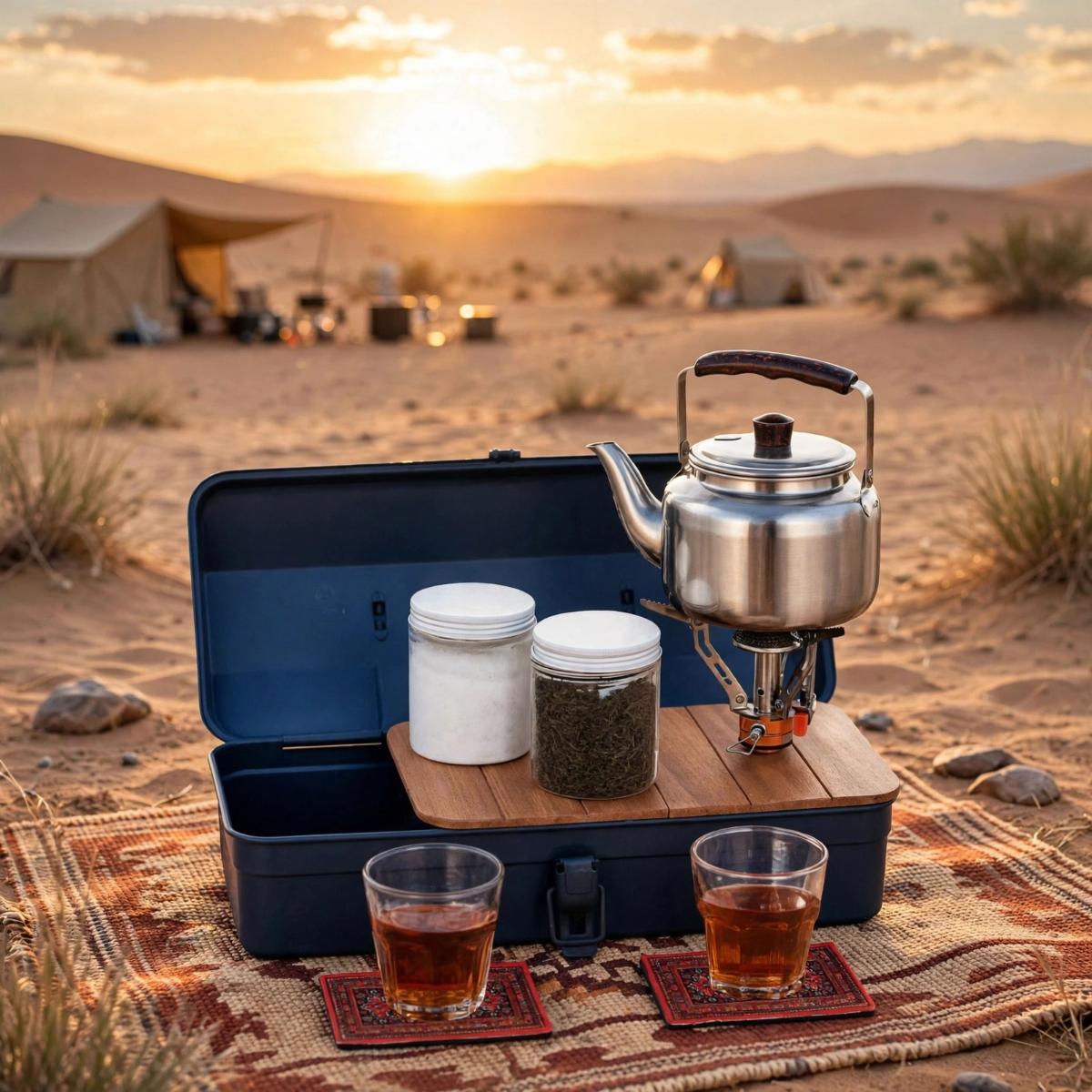 Portable Camping Tea Coffee Set