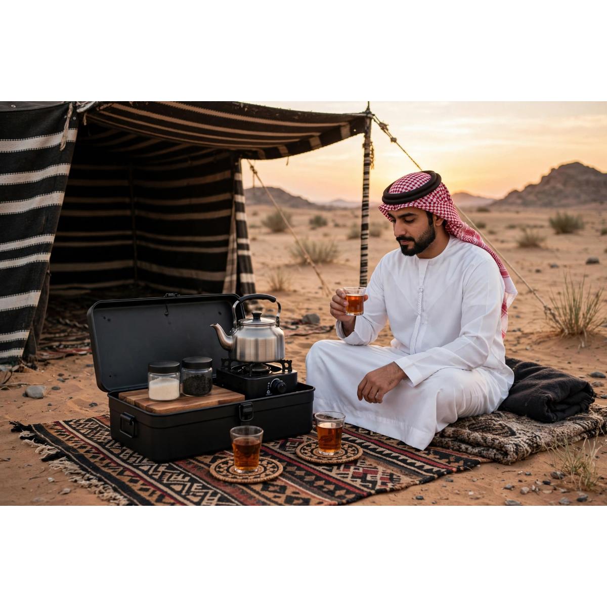 Portable Camping Tea Coffee Set