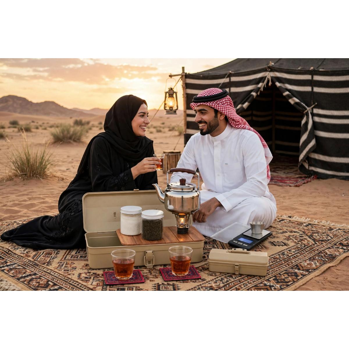 Portable Camping Tea Coffee Set