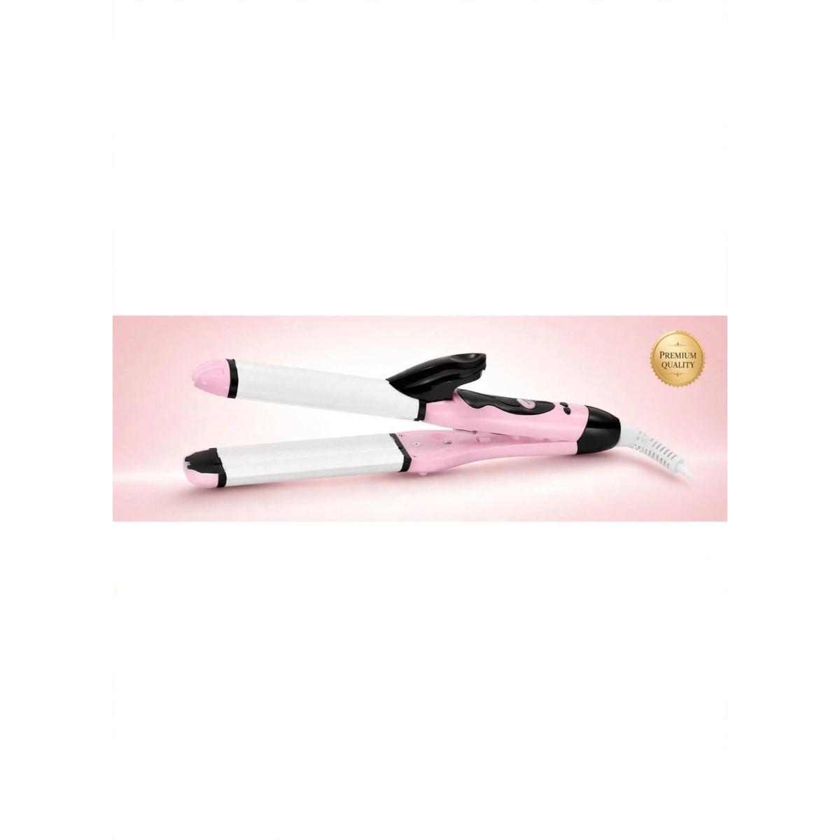2-in-1 Hair Straightener and Curler