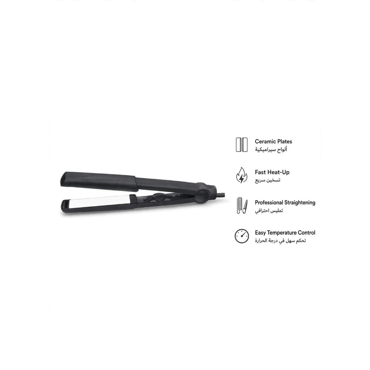 2-in-1 Hair Straightener and Curler