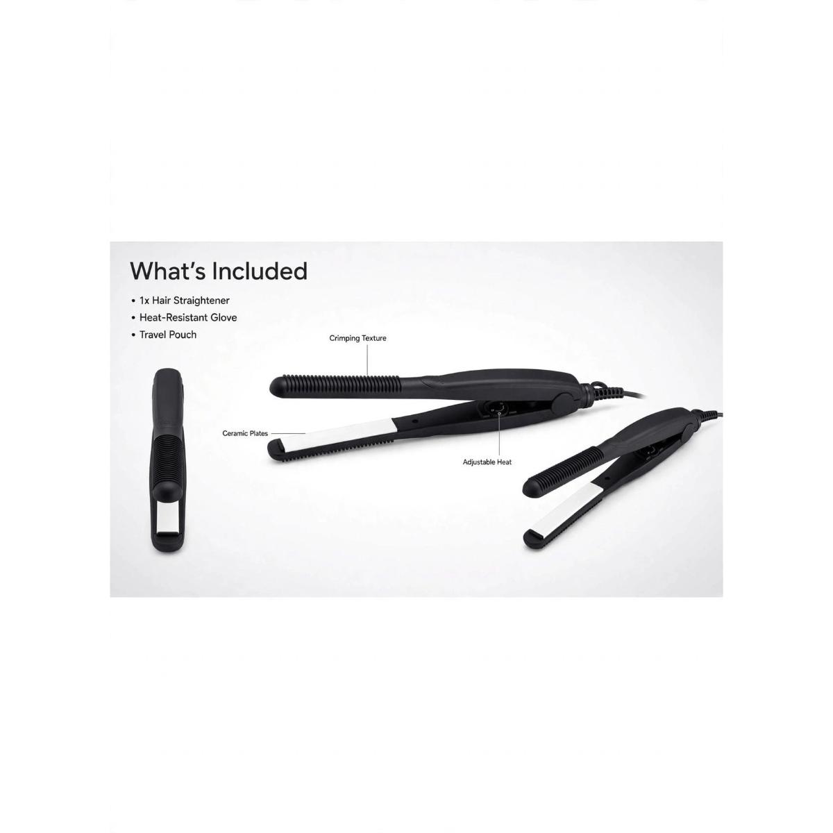 Ceramic Hair Crimper and Straightener