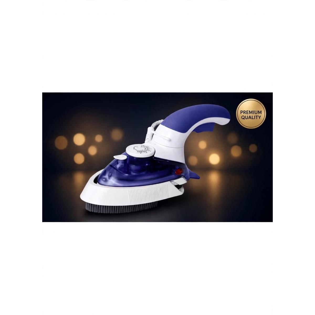 Portable Travel Steam Iron with Non-Stick Soleplate